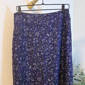 Vintage Floral A-Line Midi Skirt – Talbots Petites, Size 10